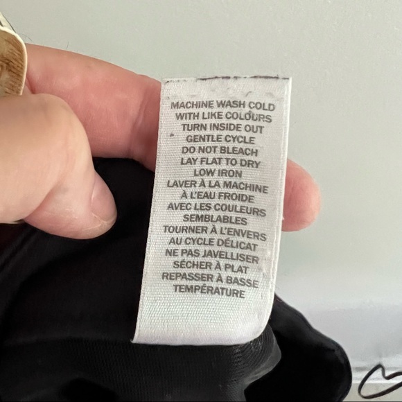 Northern Reflections Black Jersey Pants Size 14 Ankle - Picture 9 of 9